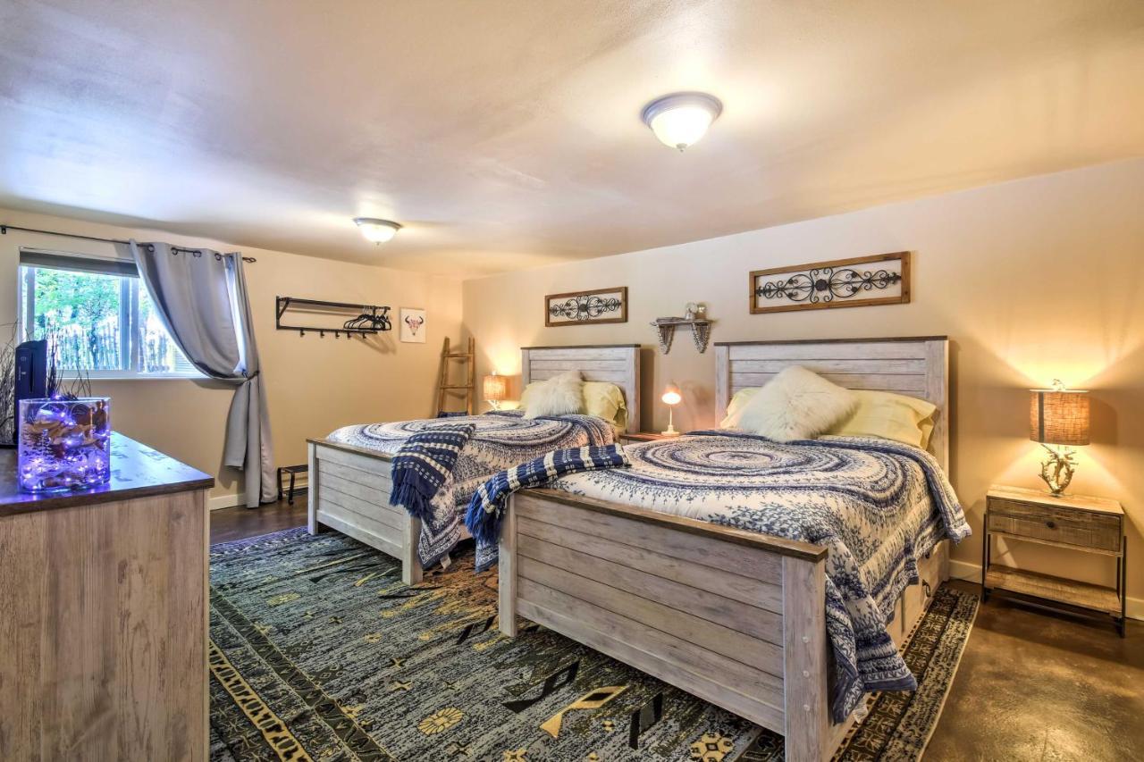 Cozy Home With Media Room Short Walk To Taos Plaza! Zewnętrze zdjęcie